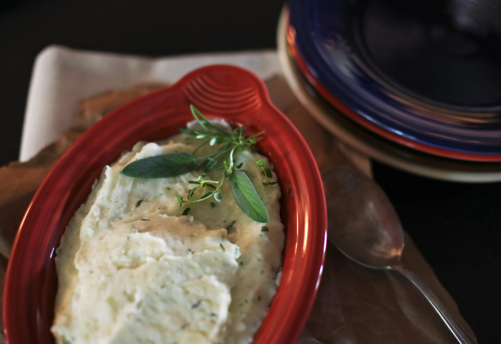 Creamy Herbed Mashed Potatoes Recipe