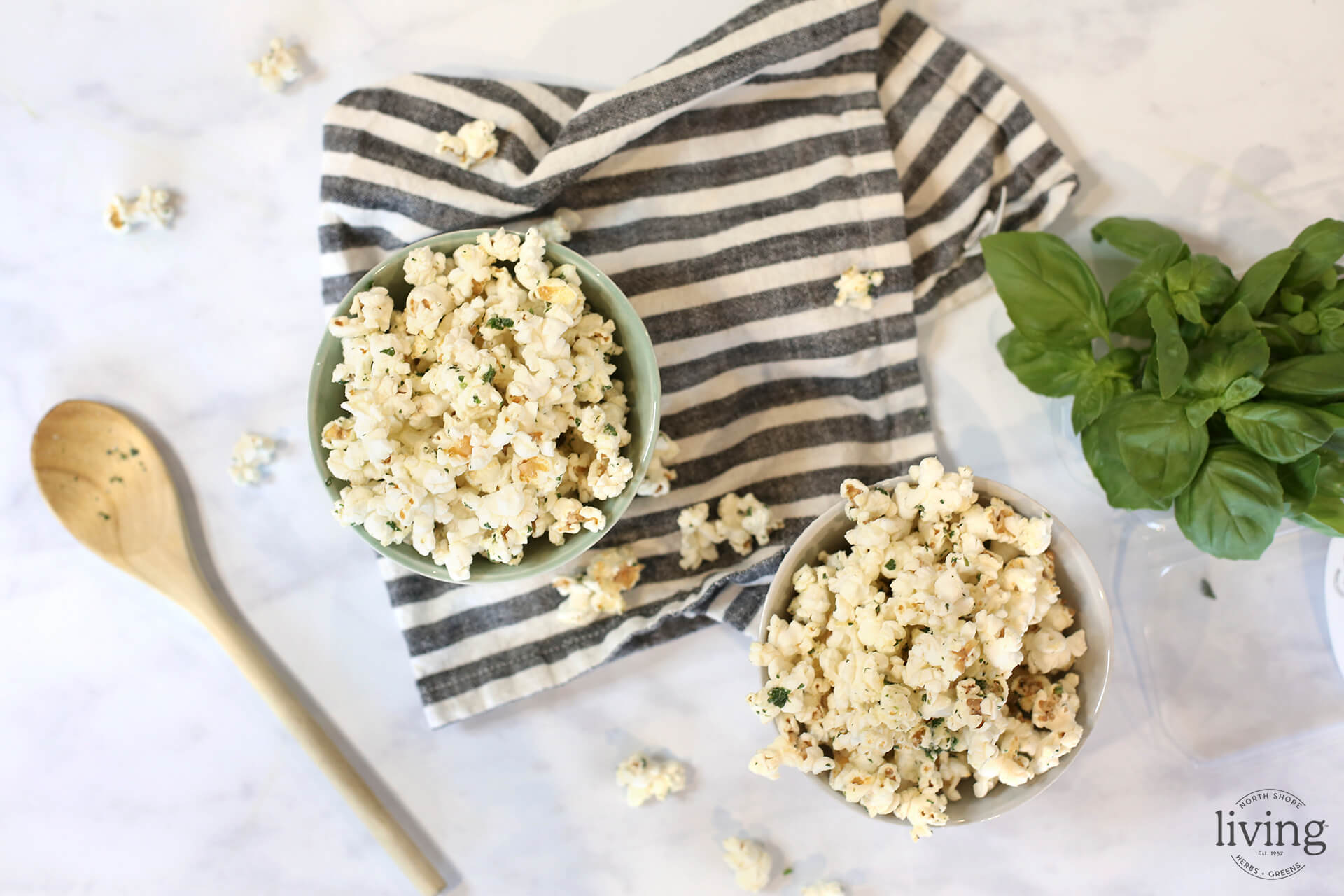 Herbed Garlic Parmesan Popcorn - North Shore Living®