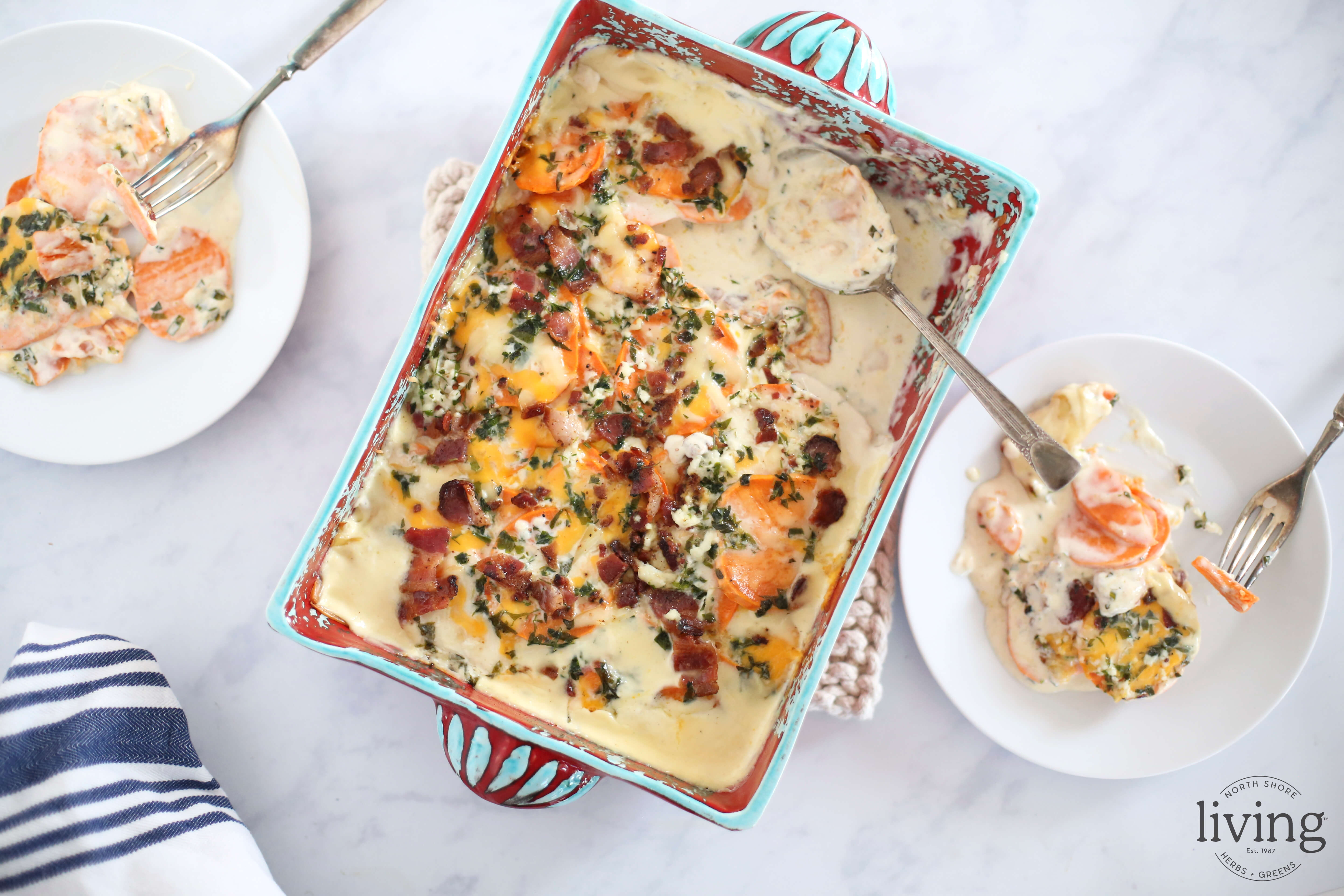 Scalloped Sweet Potatoes - North Shore Living®