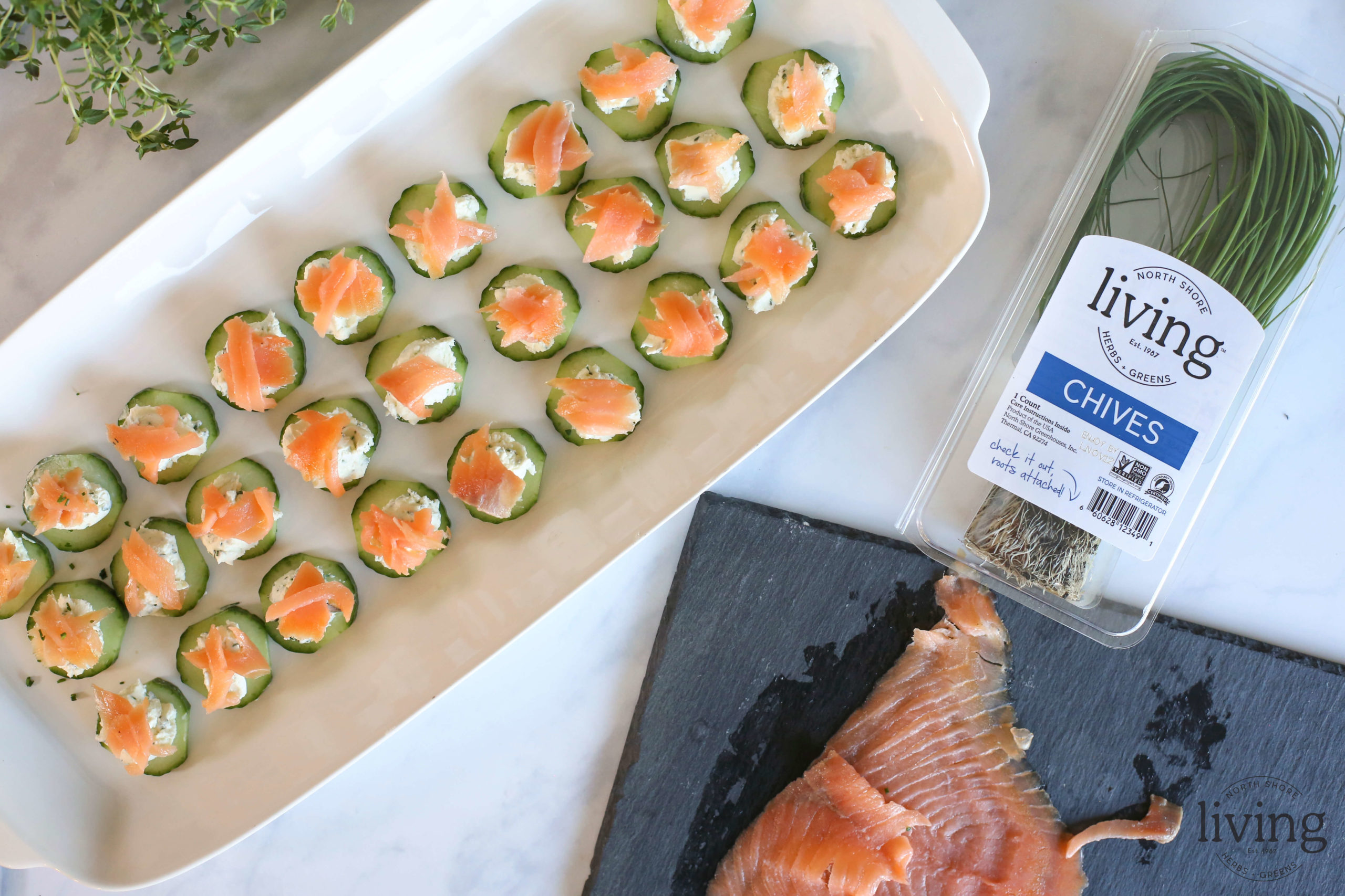 Smoked Salmon Bites North Shore Living®