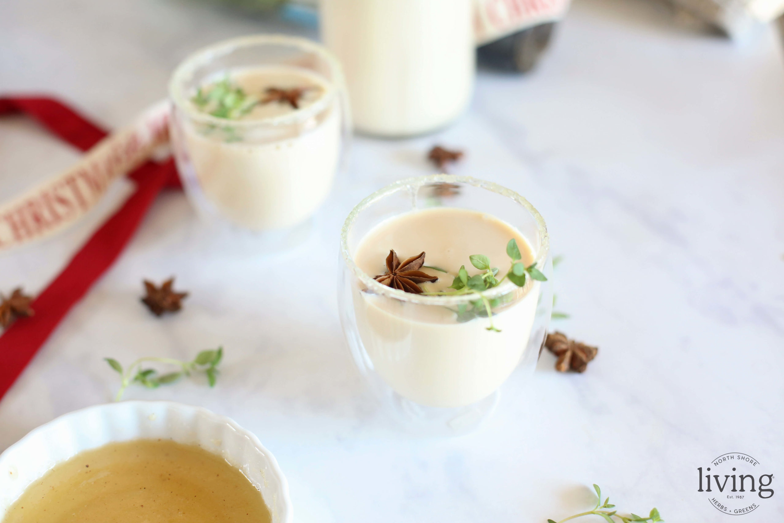 Cozy Vanilla Thyme Cocktail - North Shore Living®