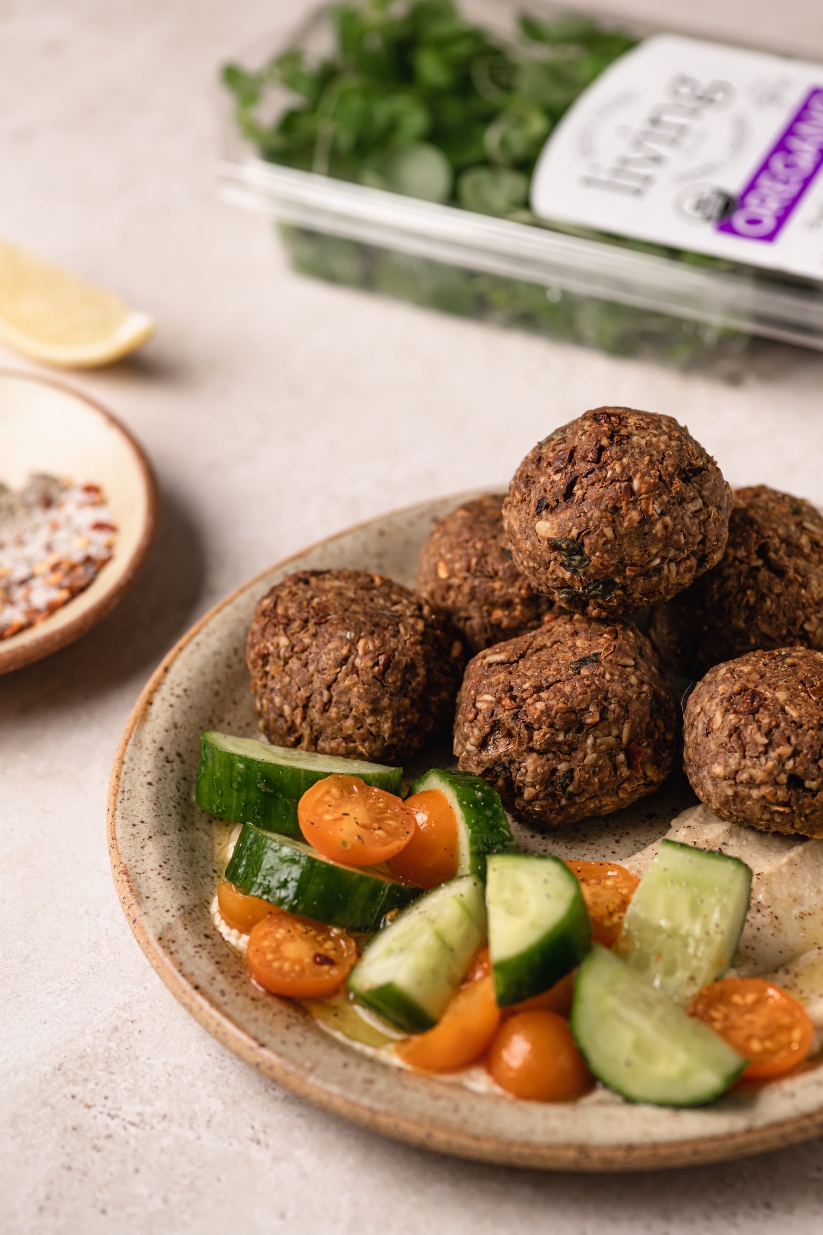 Lemony Sage Vegan Meatballs - North Shore Living®