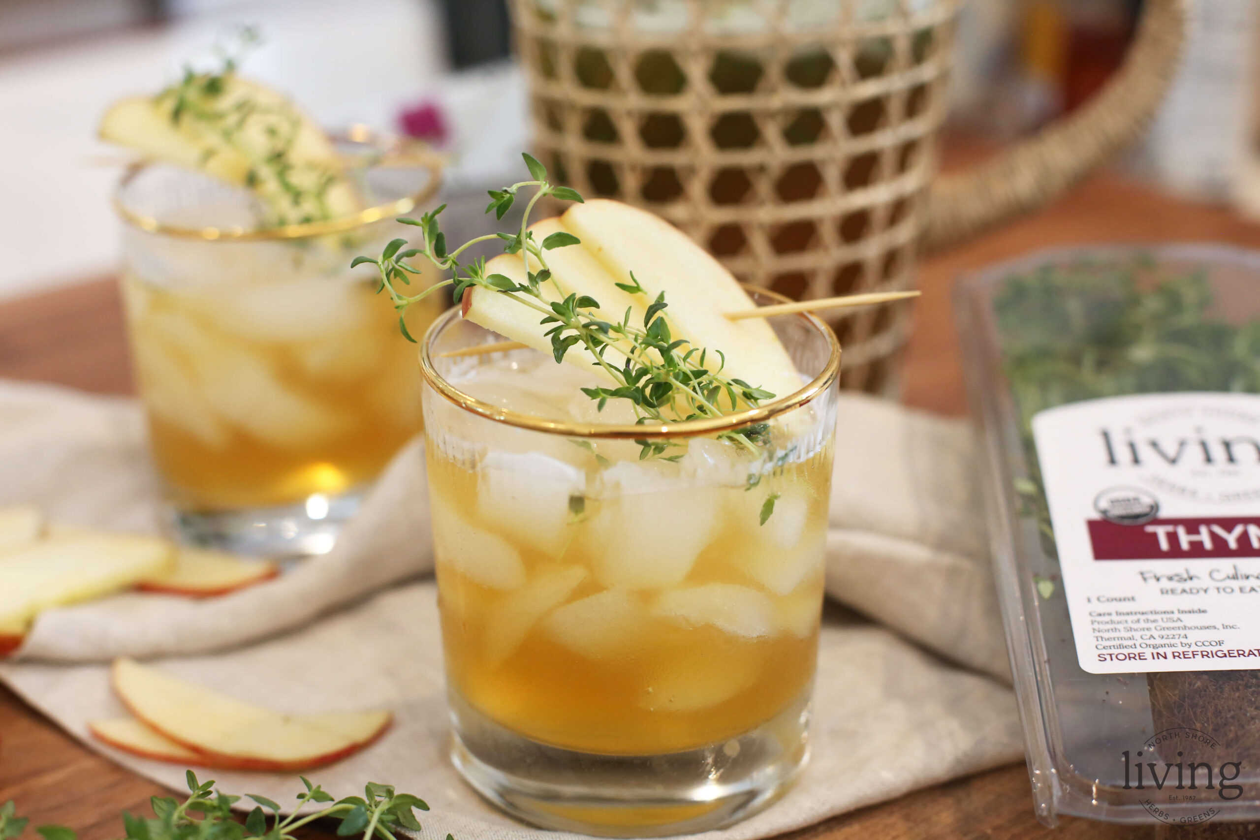 Thyme Infused Hard Apple Cider North Shore Living®